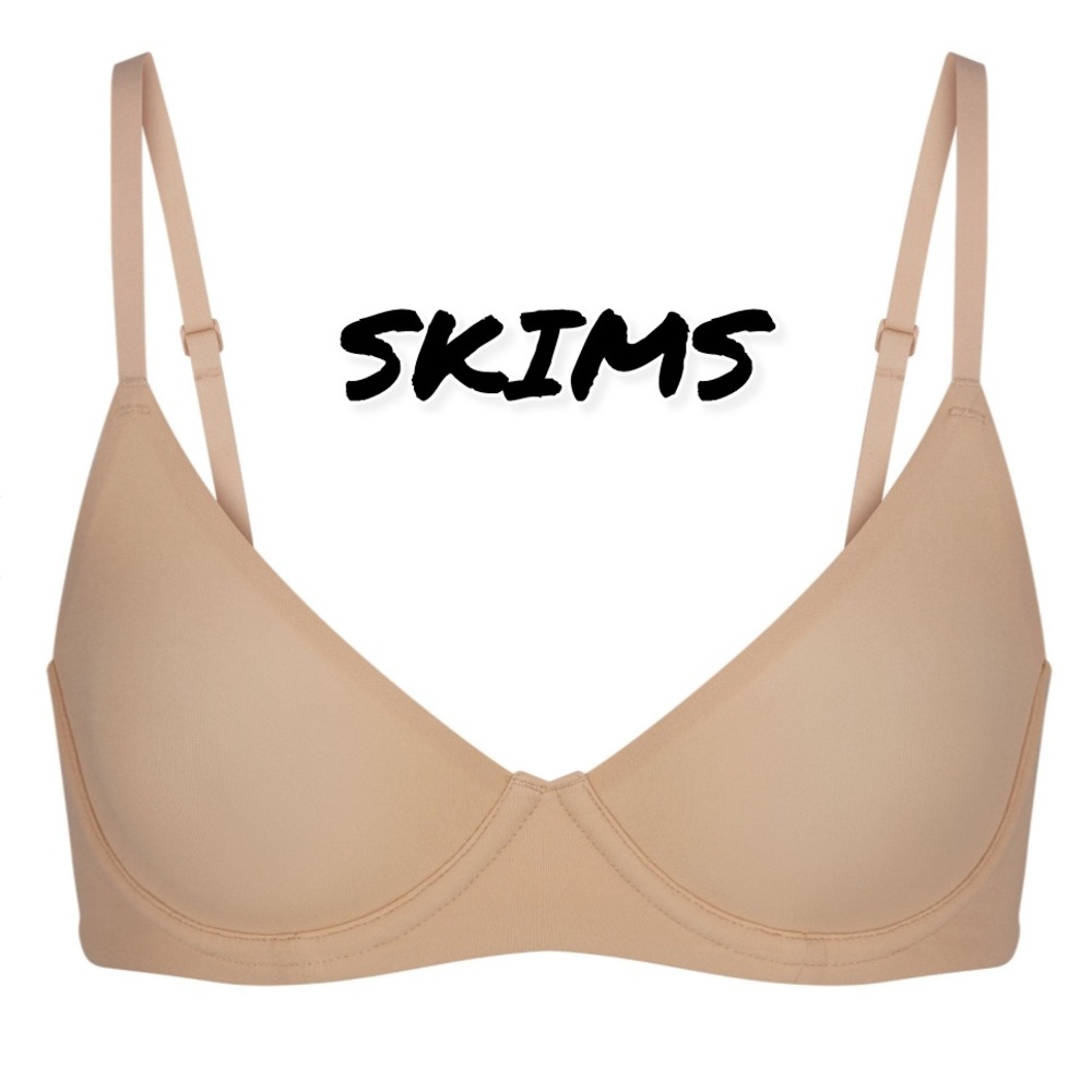 SKIMS Unlined Demi bra (various sizes and colors)